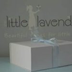 Gift box with blue ribbon