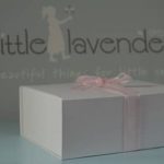 Gift box with pink ribbon