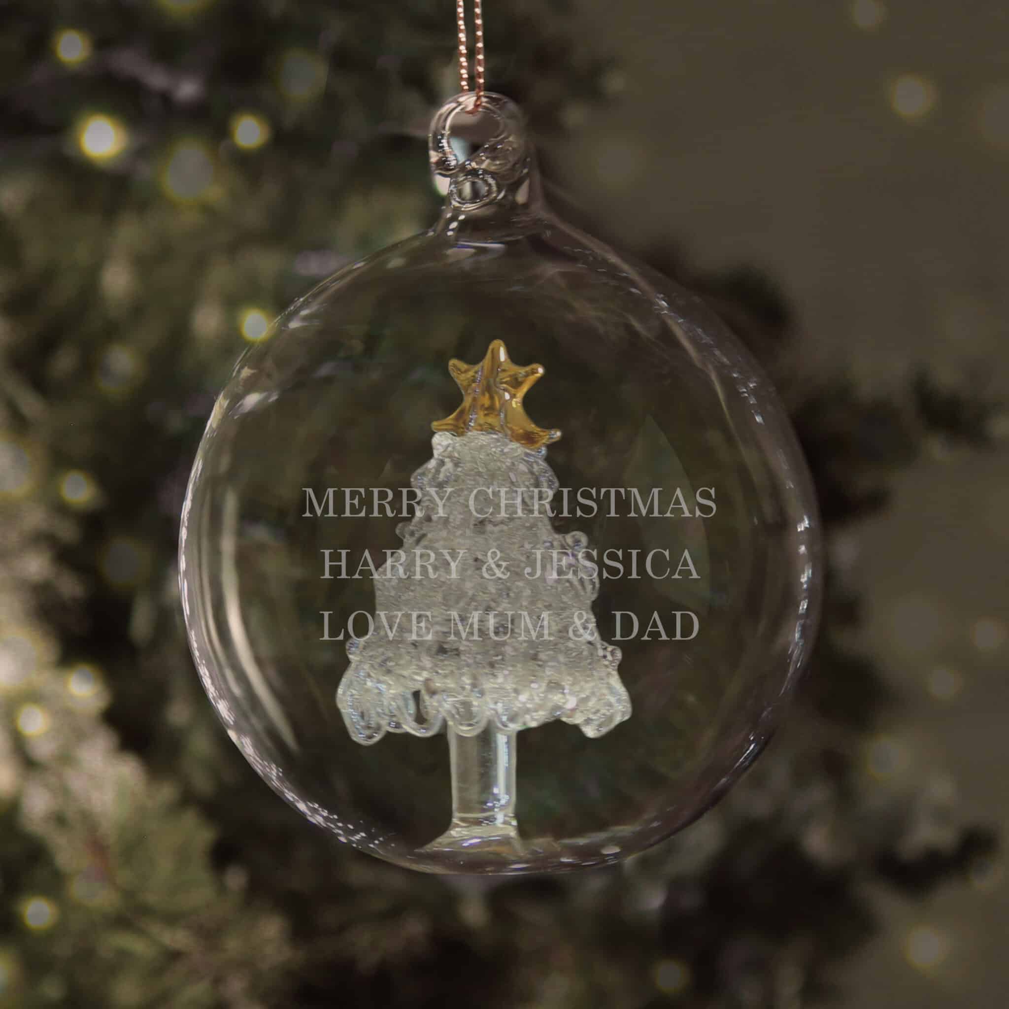 Personalised-Christmas-tree-glass-bauble