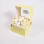 Neutral Baby Clothes Cake