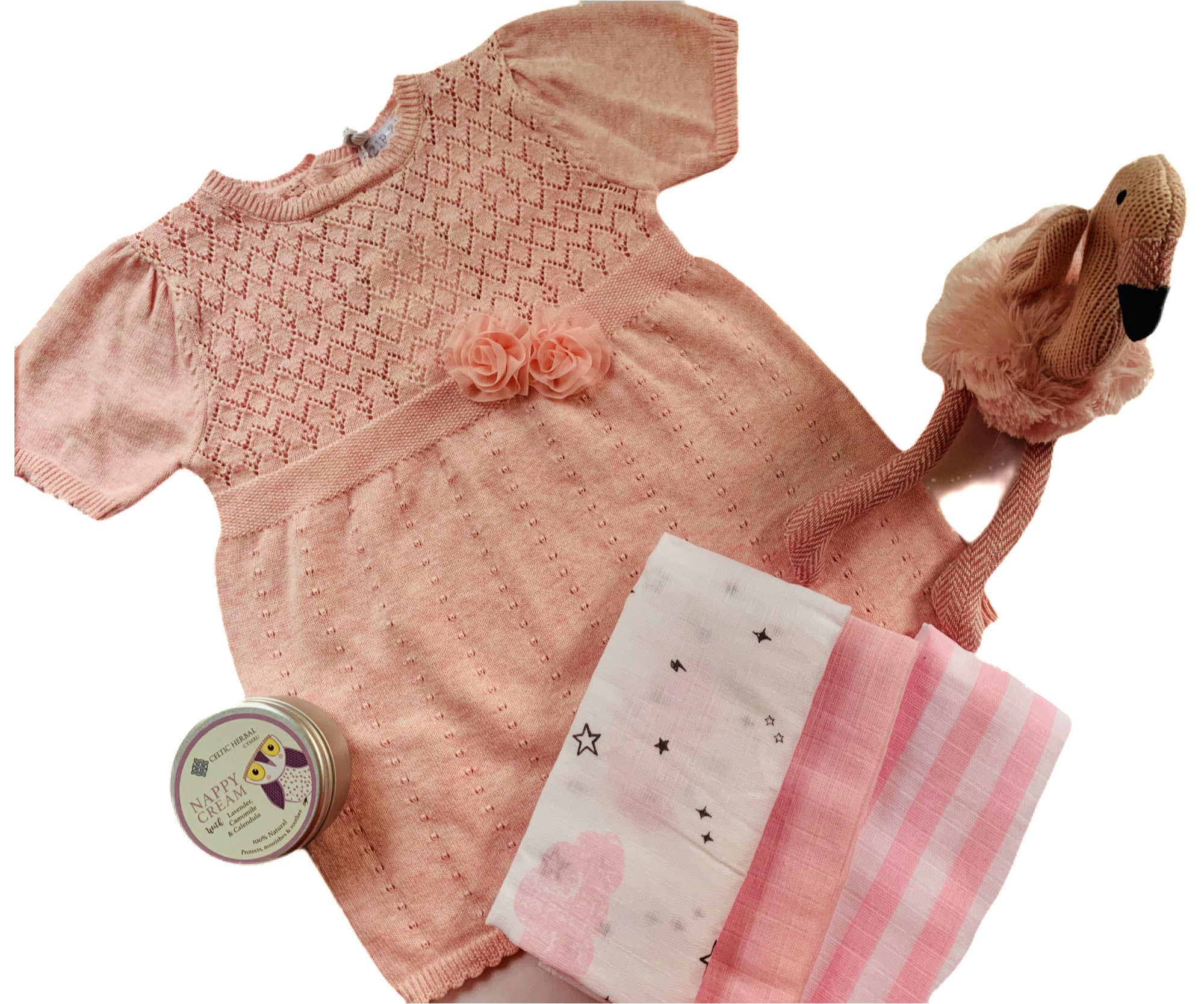 Baby Hamper Delicate Pink Rose The Little Lavender Tree