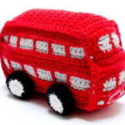 Best years crochet red London bus