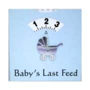 Feeding wheel card blue